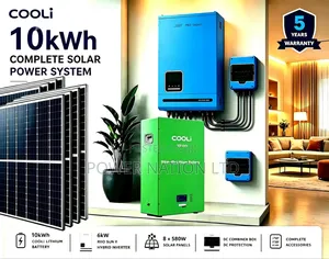 10kwh 6kva 48v Cooli Hybrid Complete Solar System