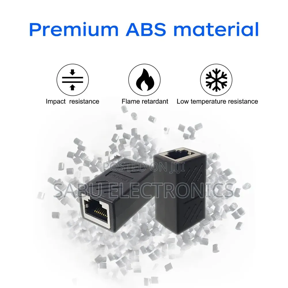 RJ45 Ethernet Cable Coupler Female –CAT6 Network Cable Extender