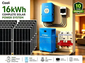 16kwh 8kva 48v Cooli Hybrid Complete Solar