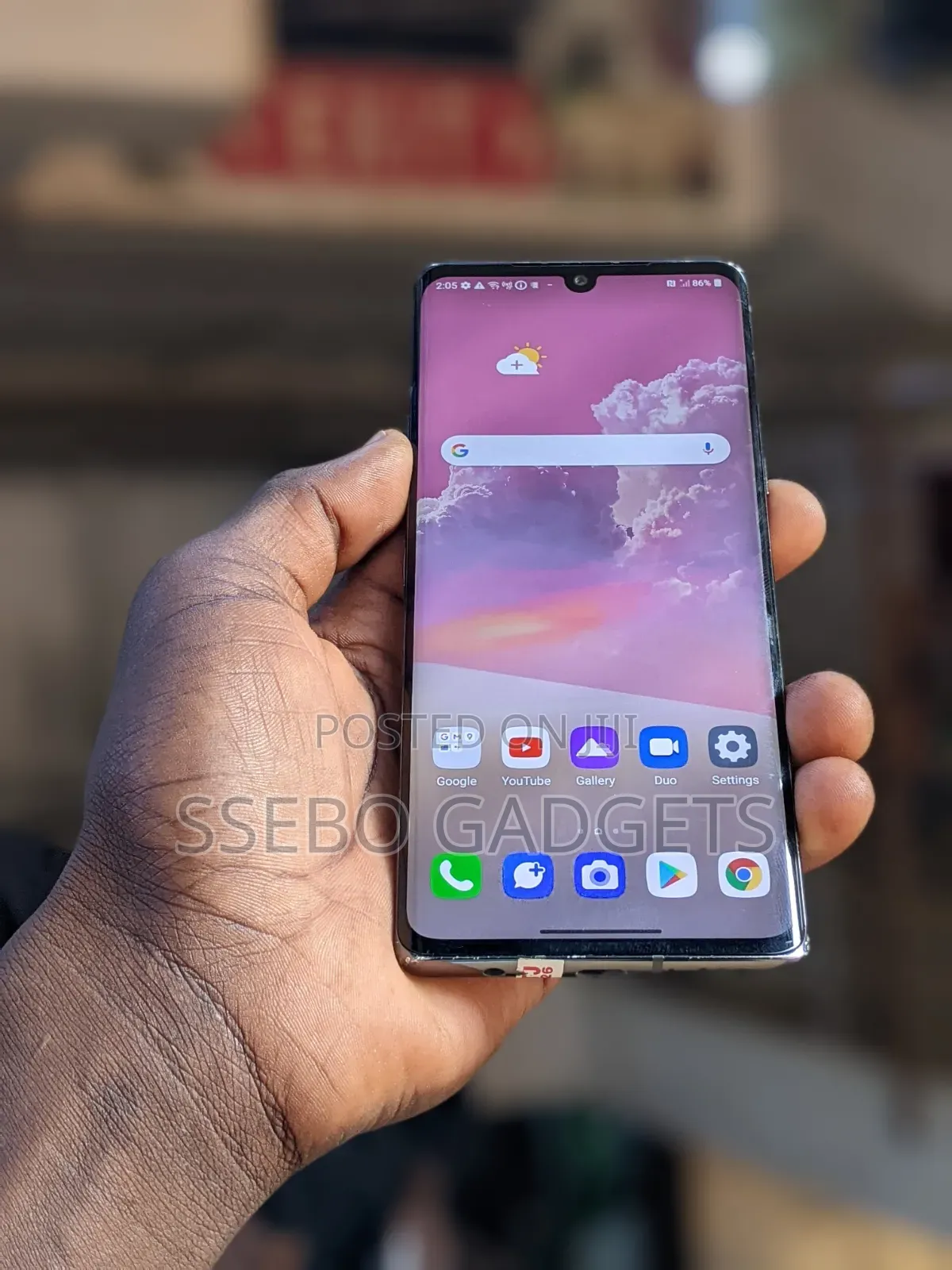 LG Velvet 5G 128 GB Gray
