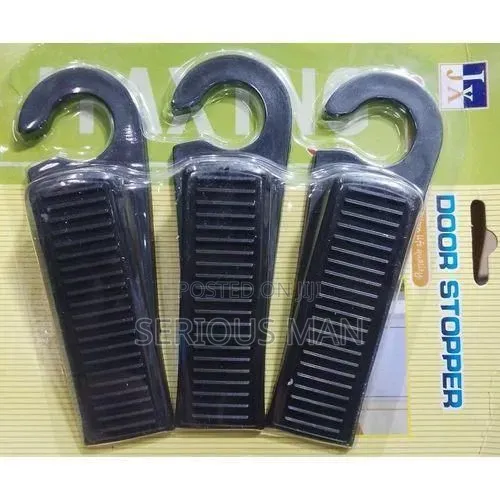 Black Rubber Door Stoppers