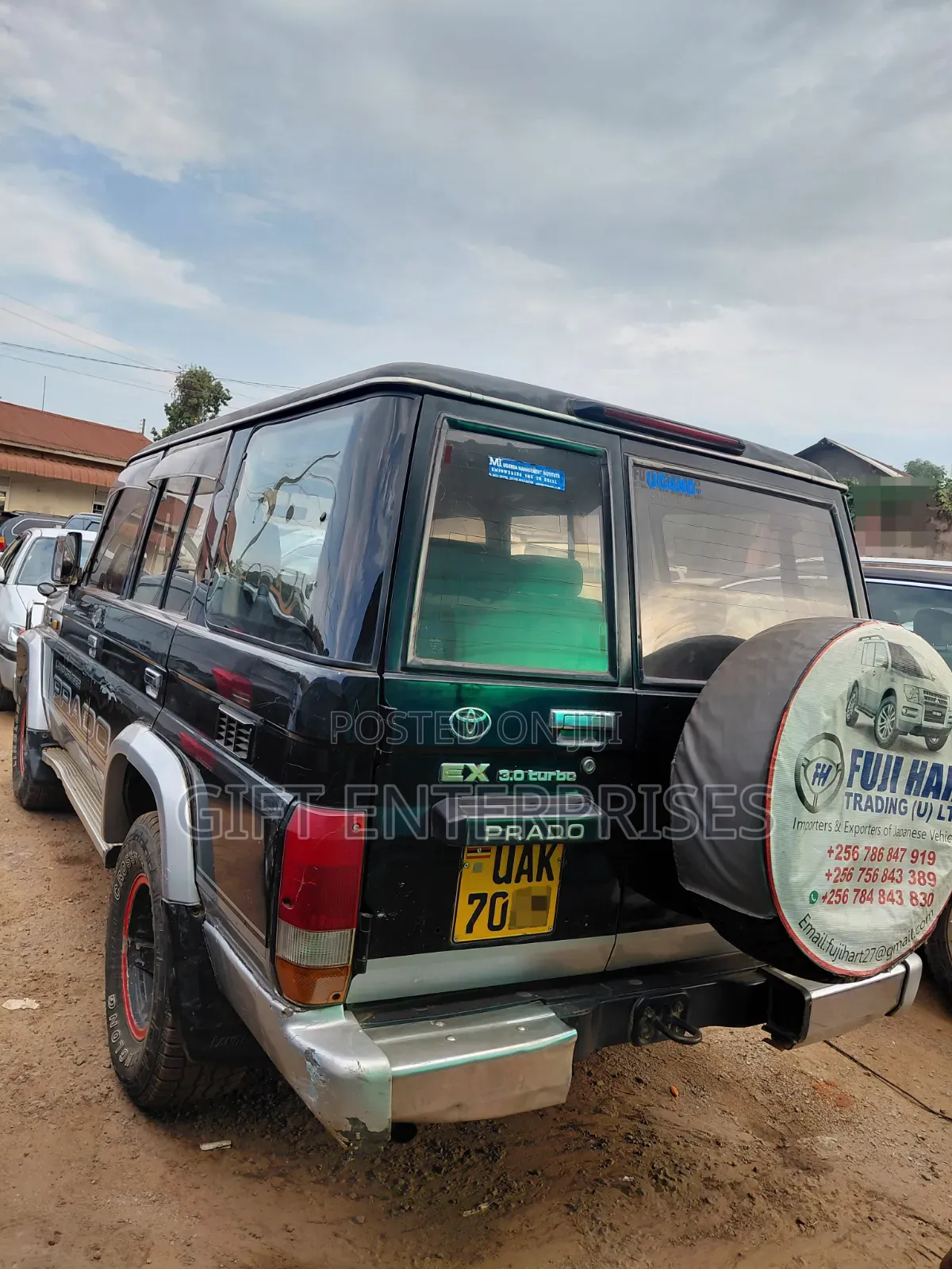 Toyota Land Cruiser Prado 1996 Green