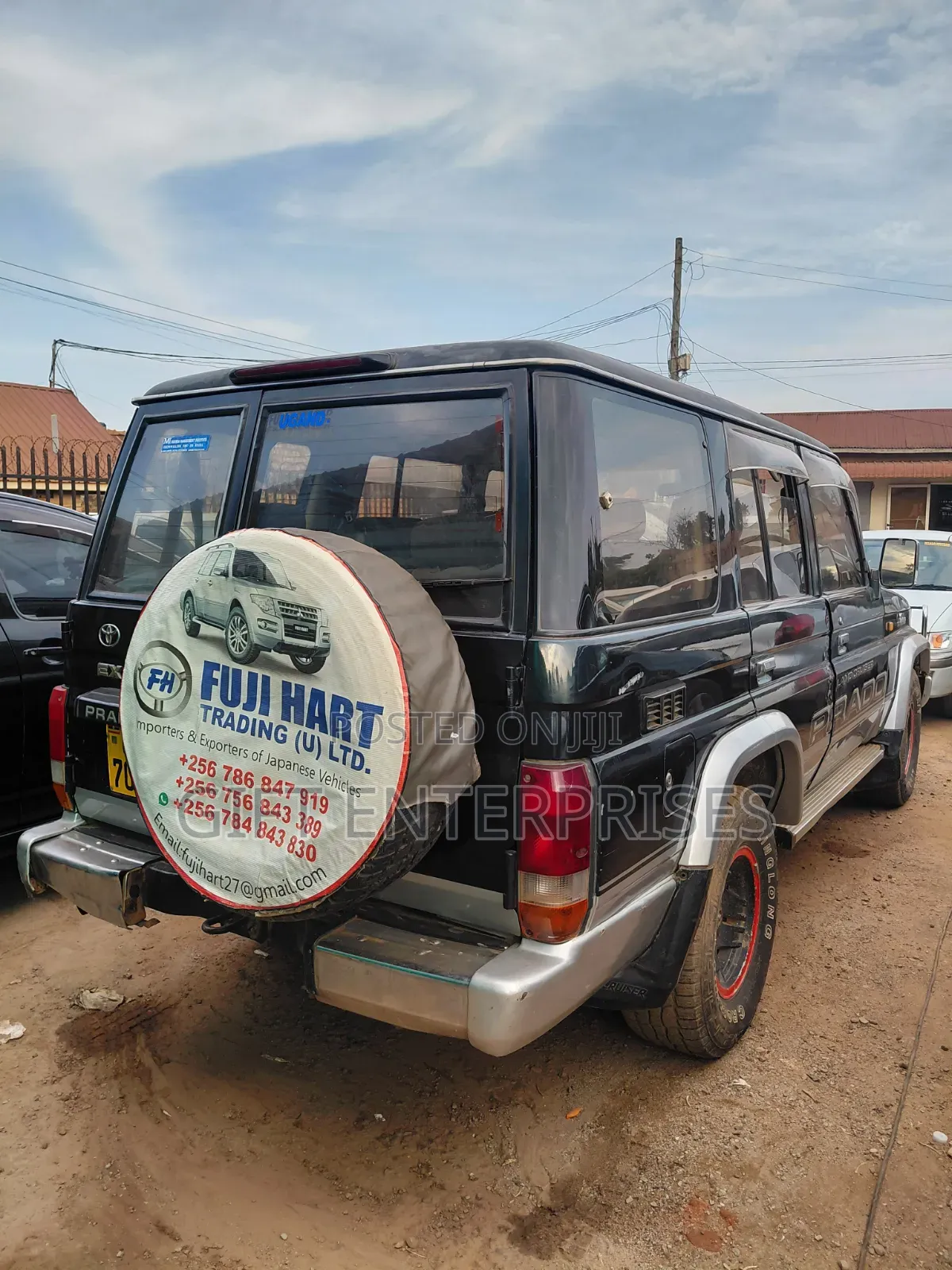 Toyota Land Cruiser Prado 1996 Green