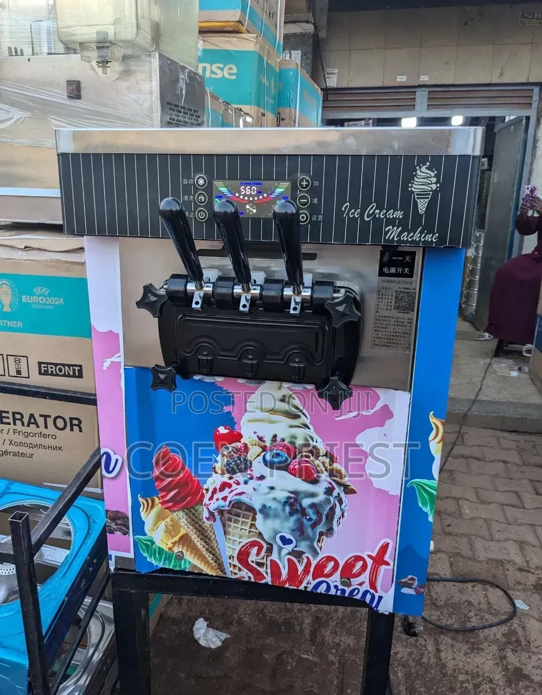 Ice Cream Machine Commercial