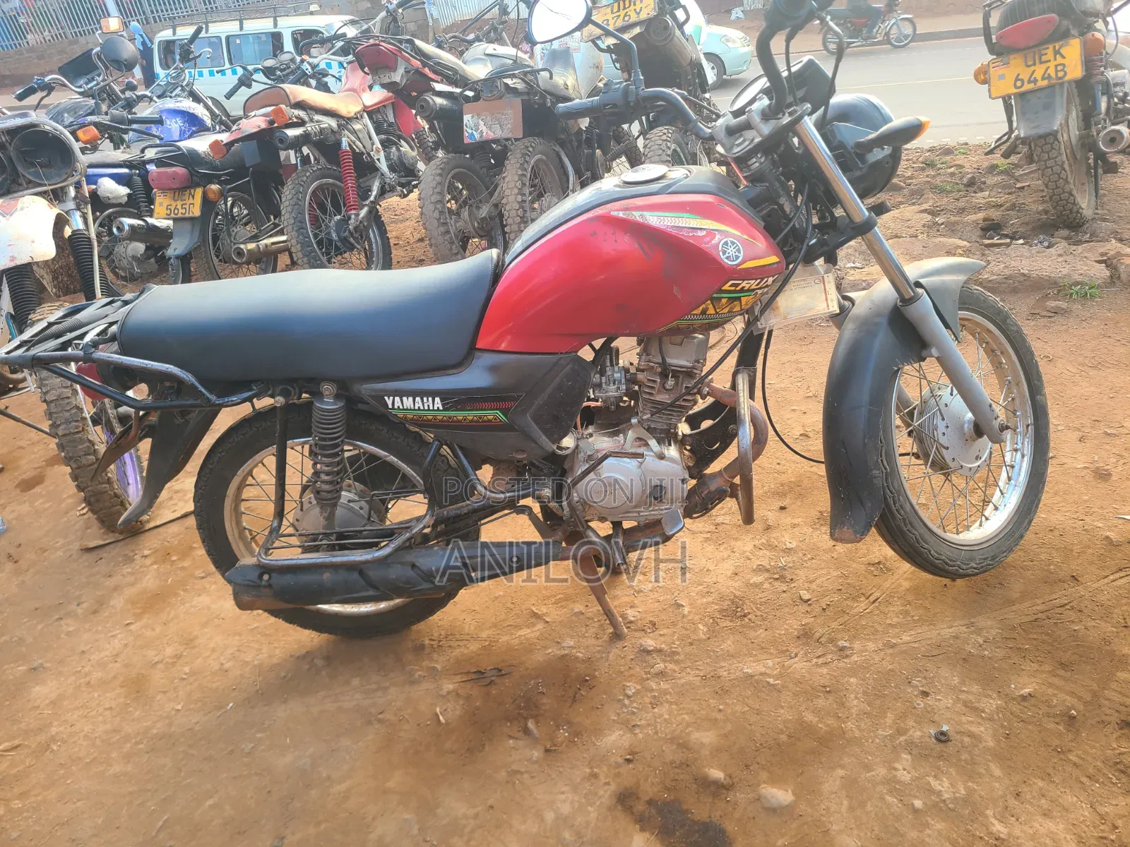 Yamaha Crux 2010 Red