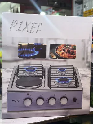 Pixel 3 Gas + 1 Electric Countertop Cooker