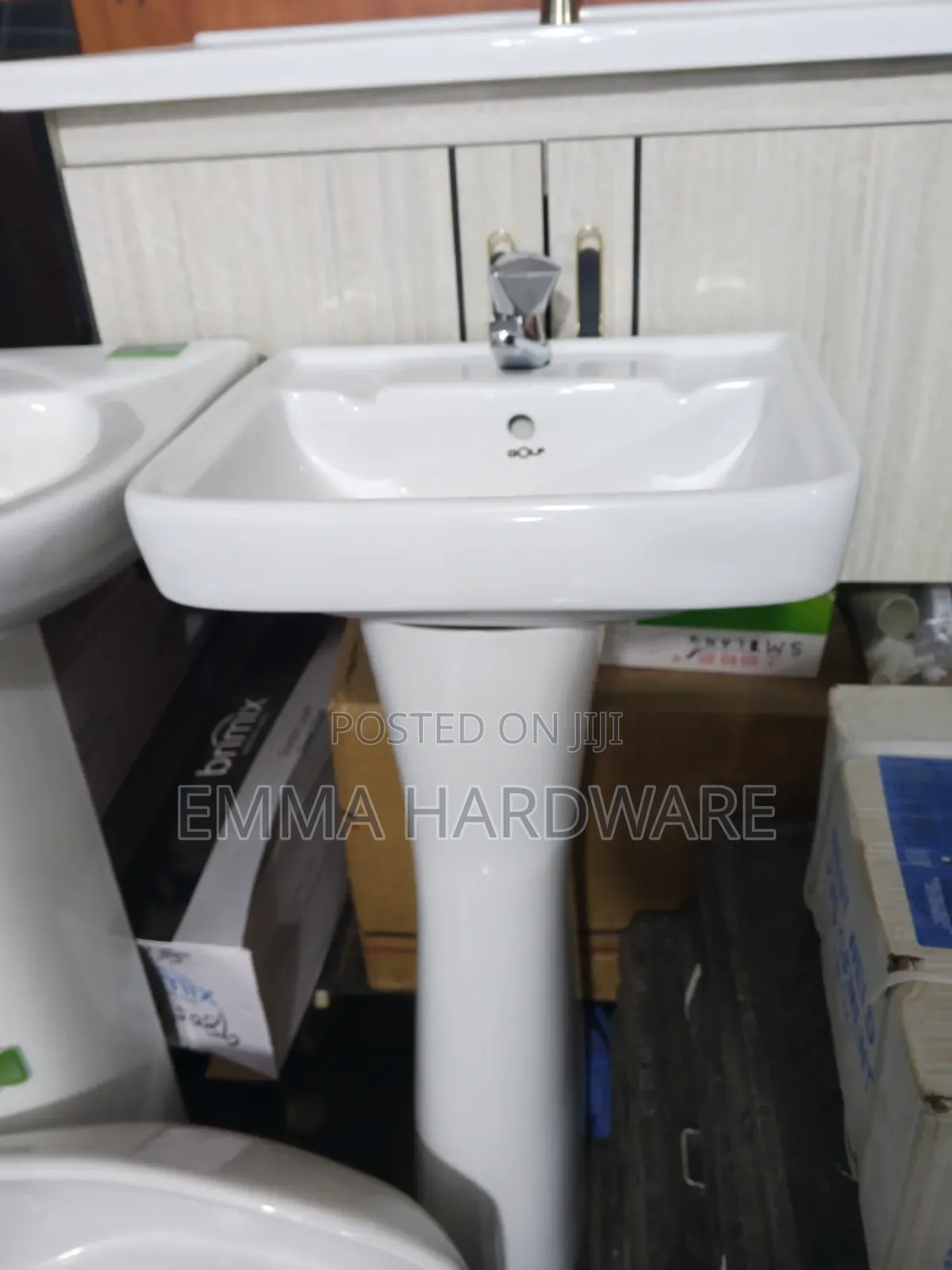 Hand Basin Complete Set Square Golf Medium Size Good Quality/All Type