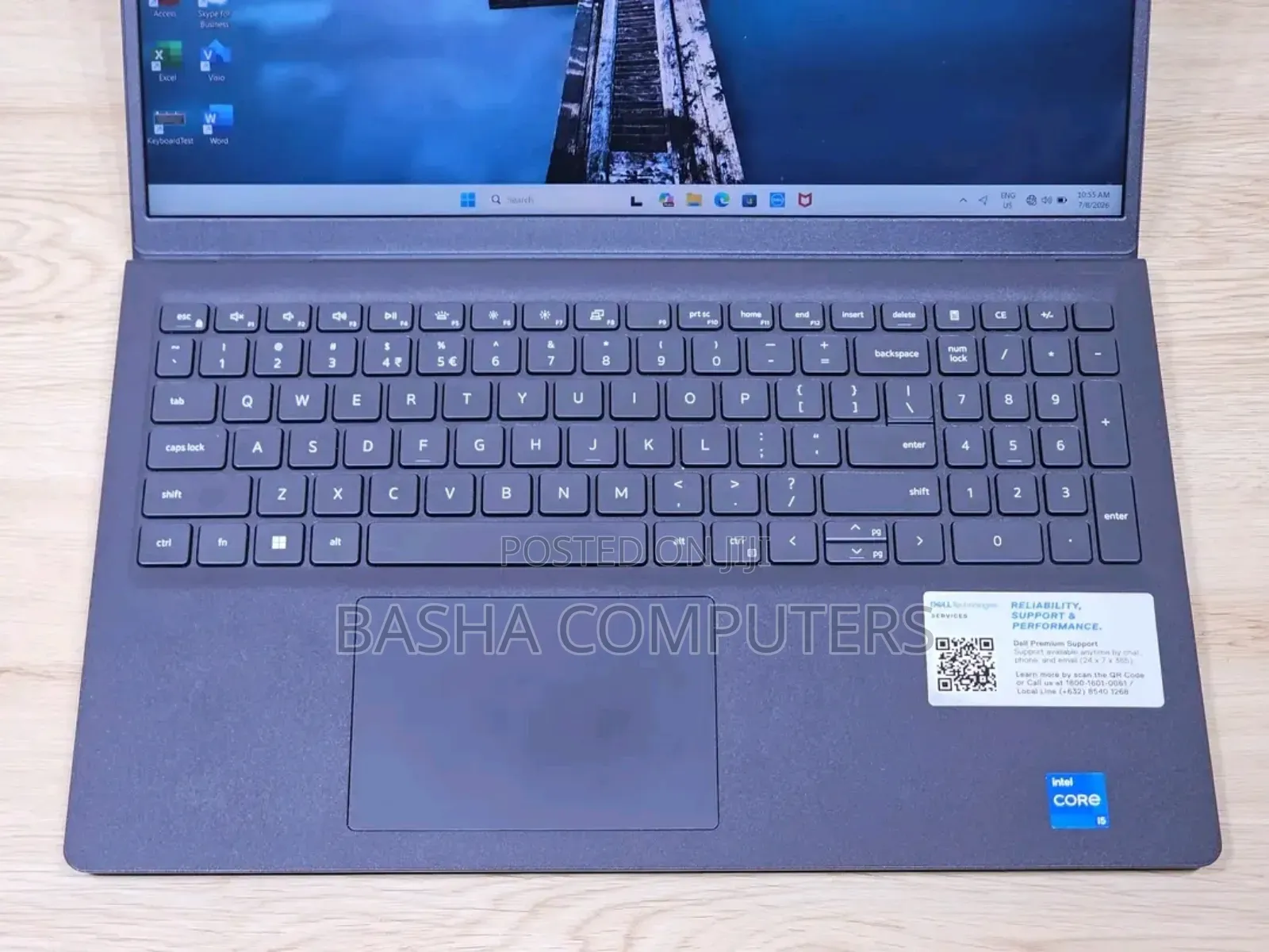 New Laptop Dell 8GB Intel Core i7 SSHD+SSD 256GB