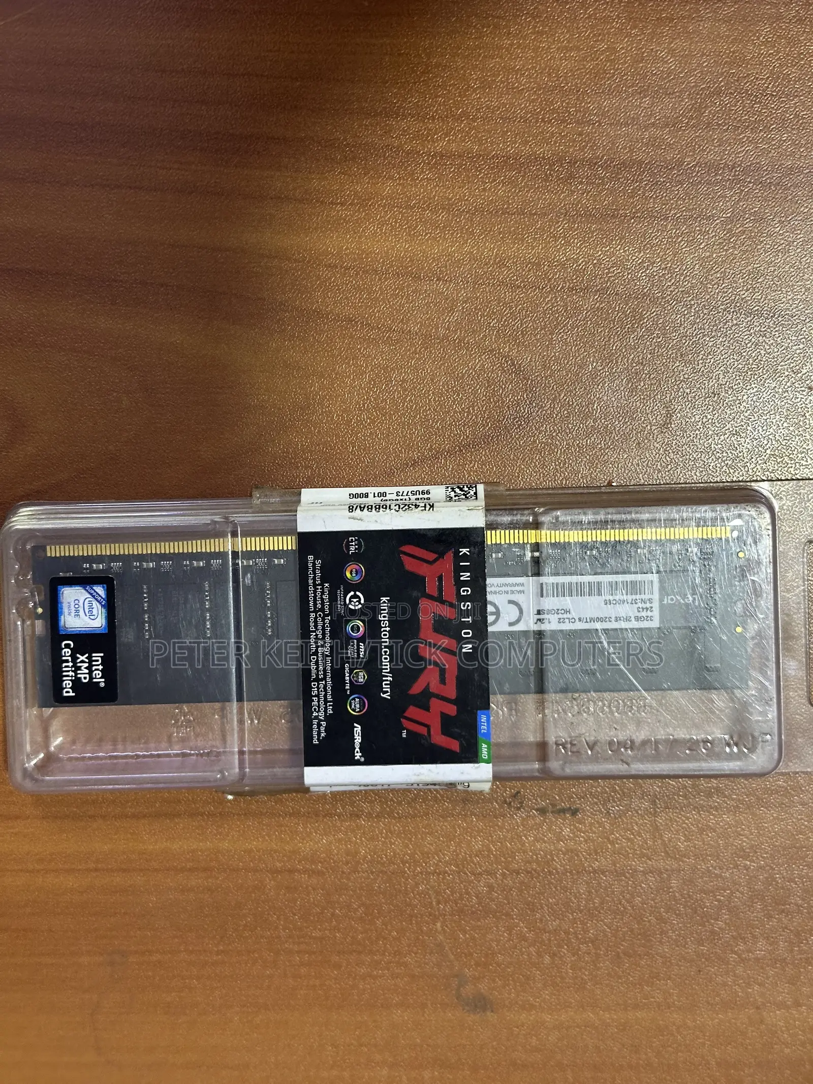 Desktop 32GB DDR4 3200MHz the Module Is Designed for High-Performance