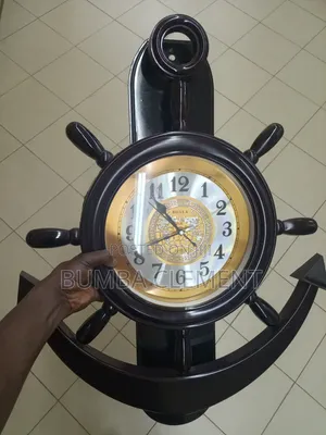 Pendulum Brown/ Black Bigger Wall Clock