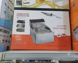 Globalstar 6L Electric Deep Fryer GS-81A- 2500W, Adjustable Temp,