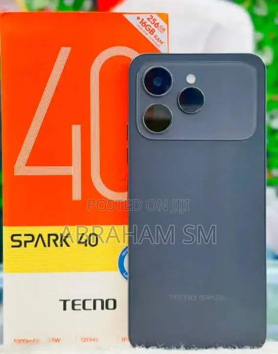 New Tecno Spark 40 128 GB Gray