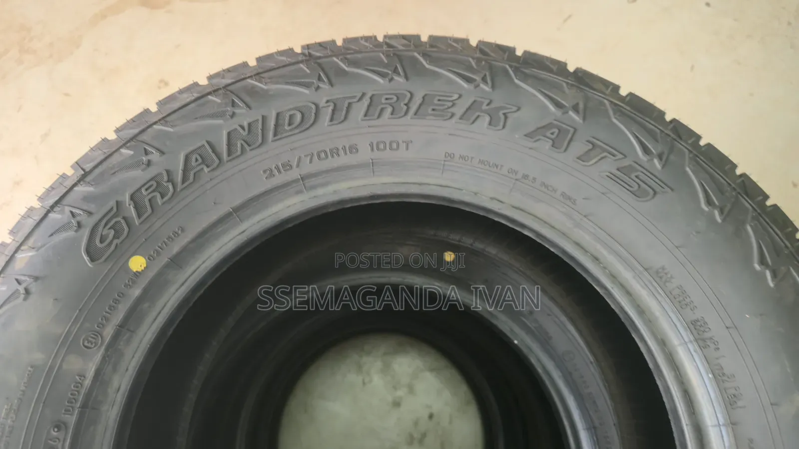 215/70r16 100T Original Grandtrek Dunlop Tyres