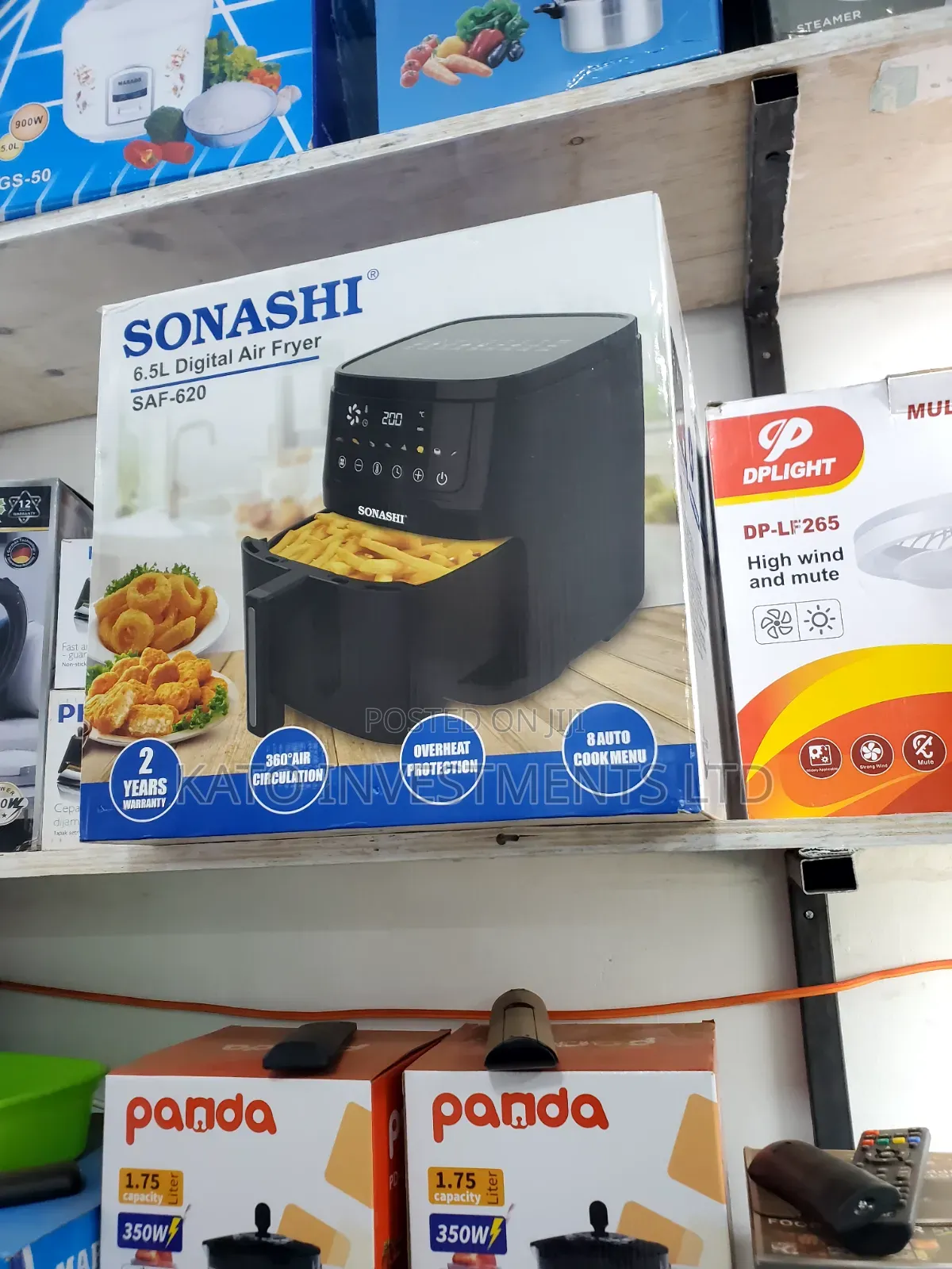 Sonashi Air Fryer 6.5l