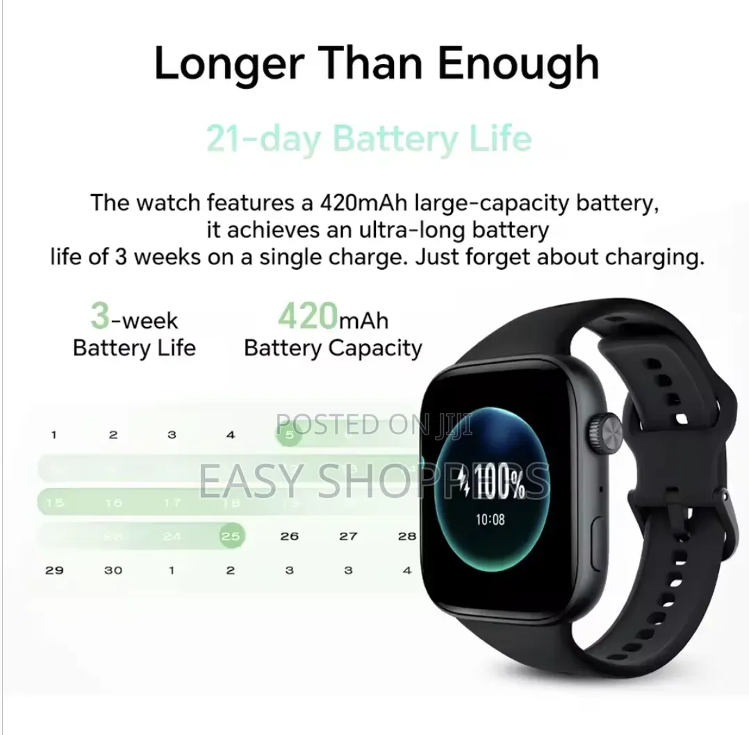 HONOR Watch X5i Smart Watch 1.97 Inches 21-Day Battery Life