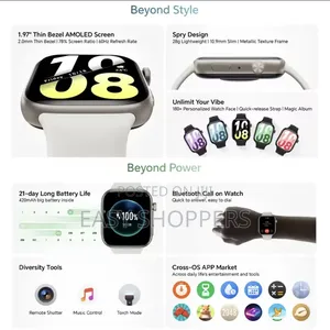 HONOR Watch X5i Smart Watch 1.97 Inches 21-Day Battery Life