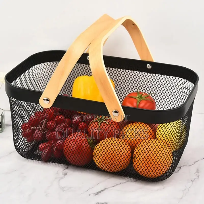 Stakable Mesh Storage Baskets