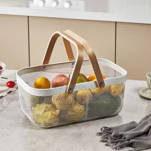 Stakable Mesh Storage Baskets