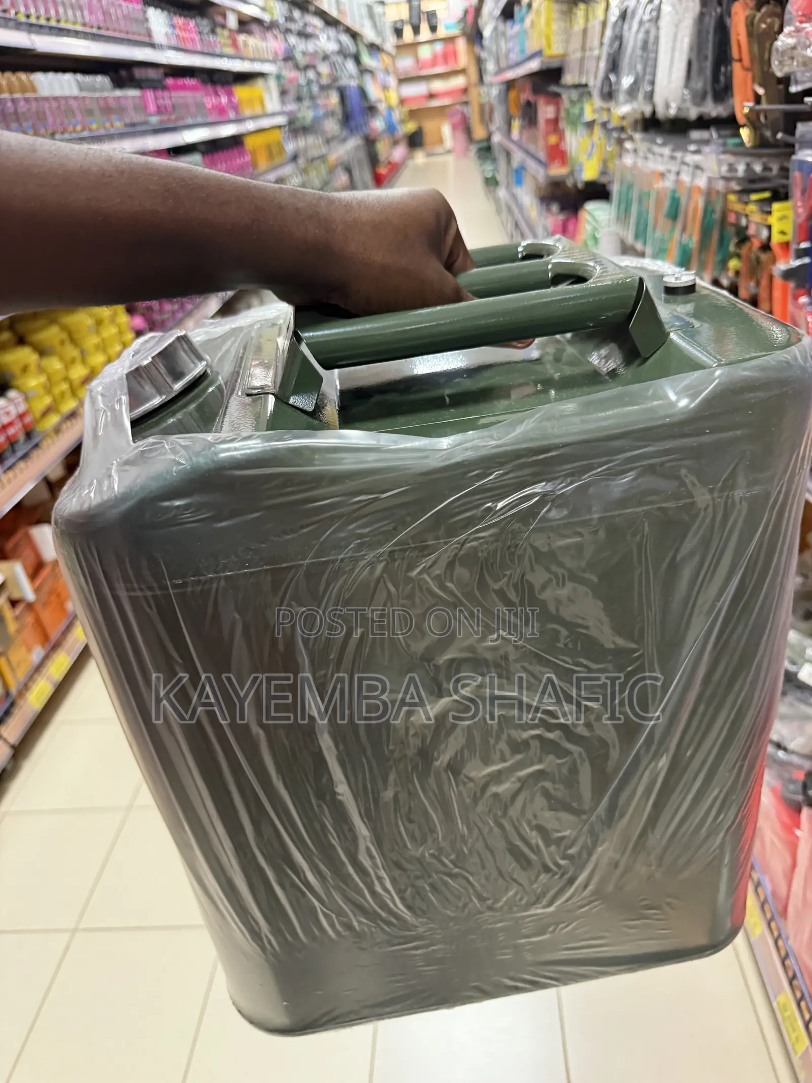 Wavian 20L Metal Fuel Jerry Can - Heavy Duty Military Grade