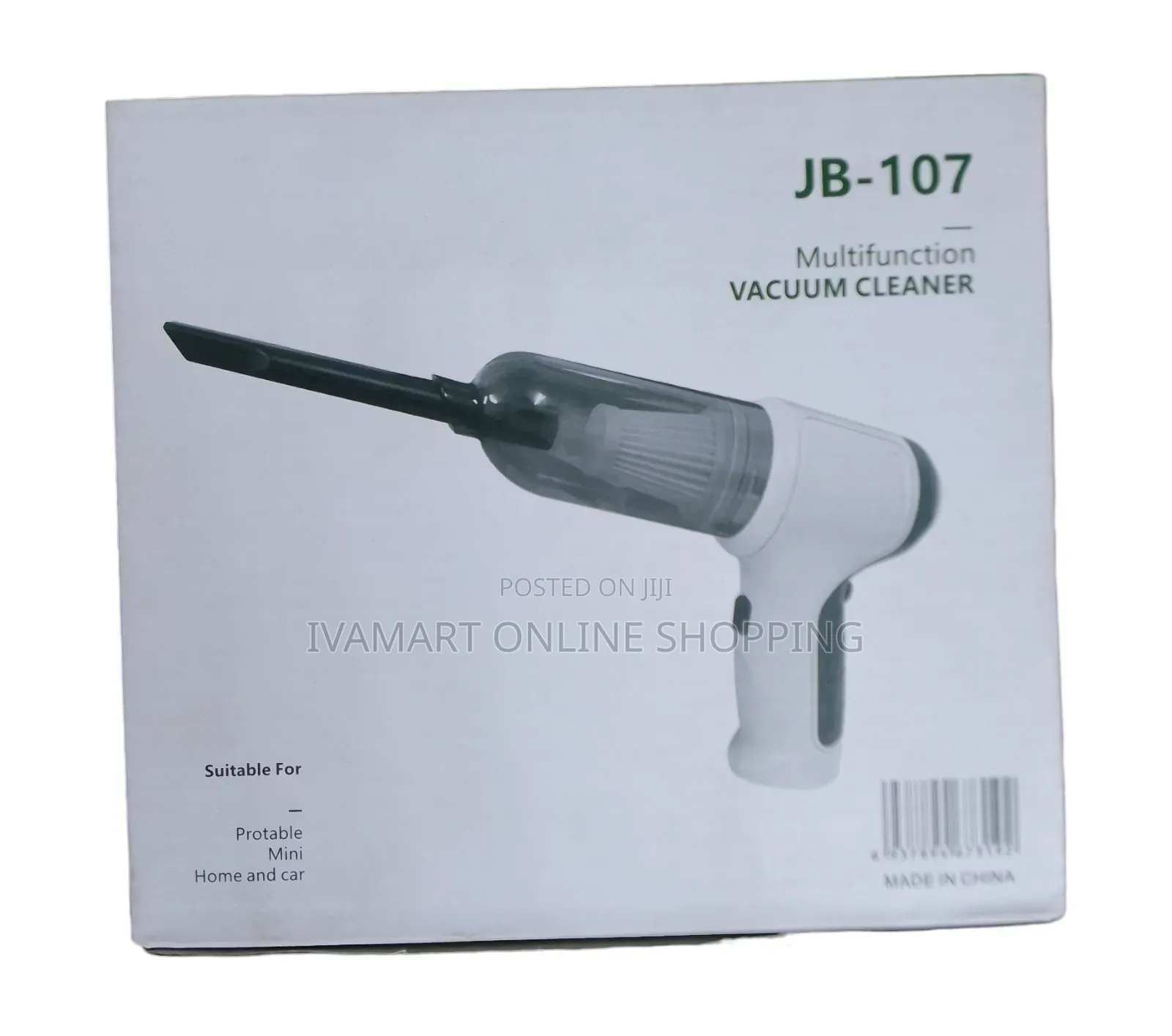 JB-107 Portable Multifunction Vacuum Cleaner – Cordless Powerful!