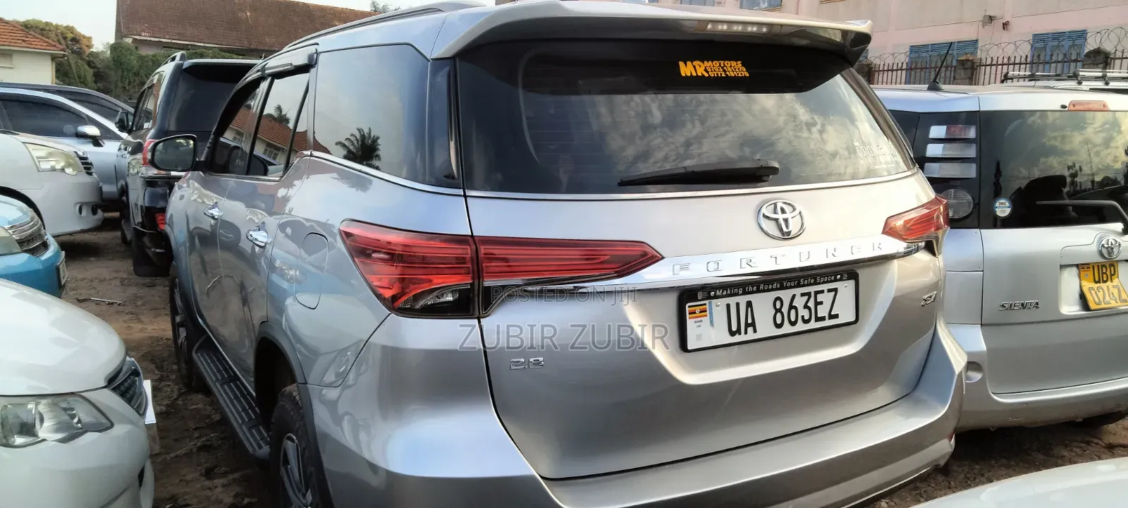 Toyota Fortuner 2015 Silver