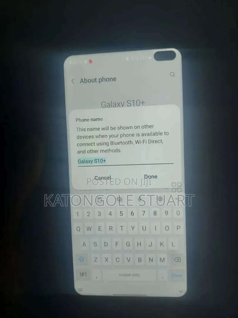New Samsung Galaxy S10 Plus 128 GB Black