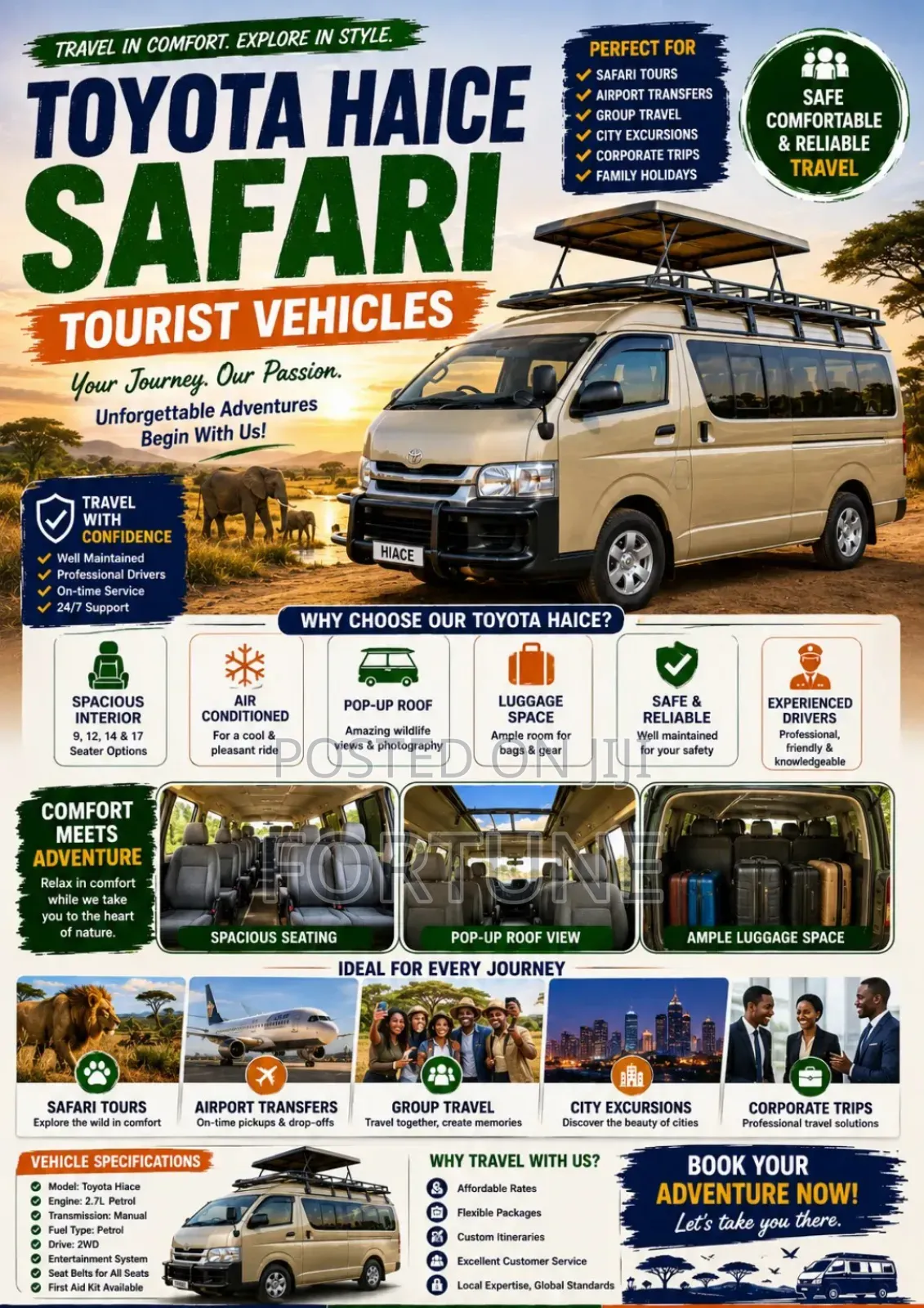 Safari Tourist Cars