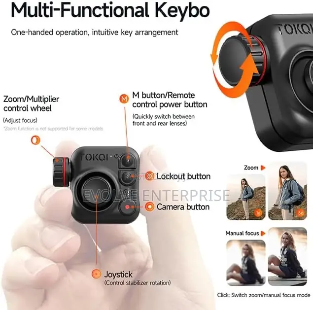 Tokai M05 Mobile Phone Face Tracking Gimbal Three-Gimbal Stabilizer