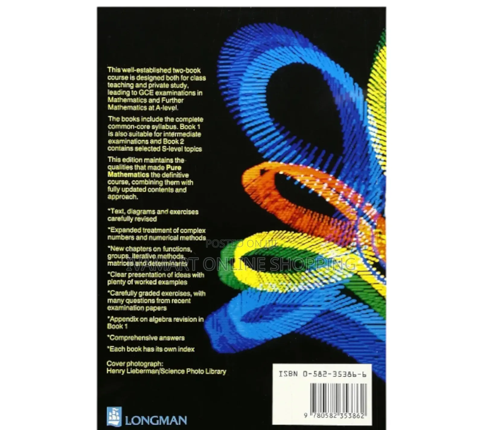 Pure Mathematics 1 and 2 Available - JK Back House