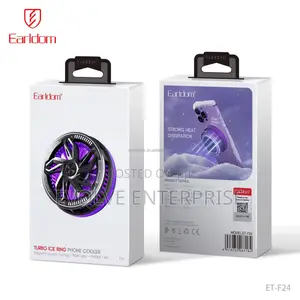 Earldom ET-F24 Magnetic Phone Cooler – Turbo Ice Ring Gaming Fan