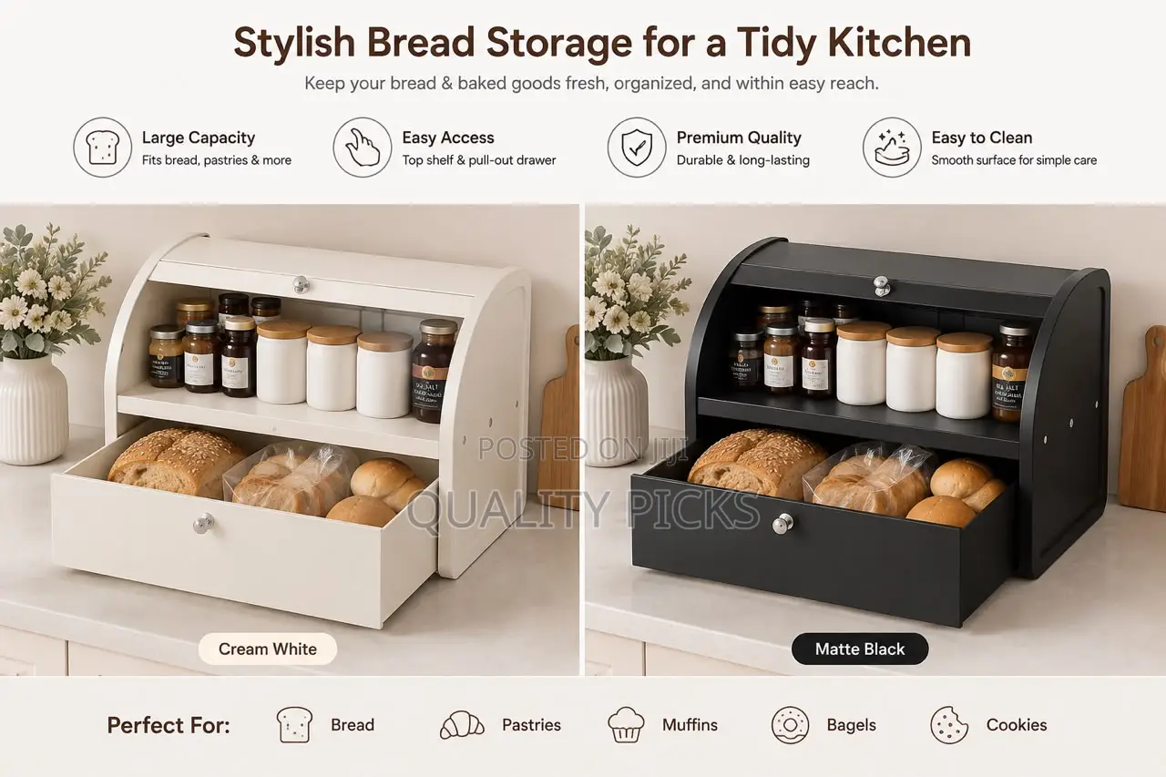2 Tier BreadBox