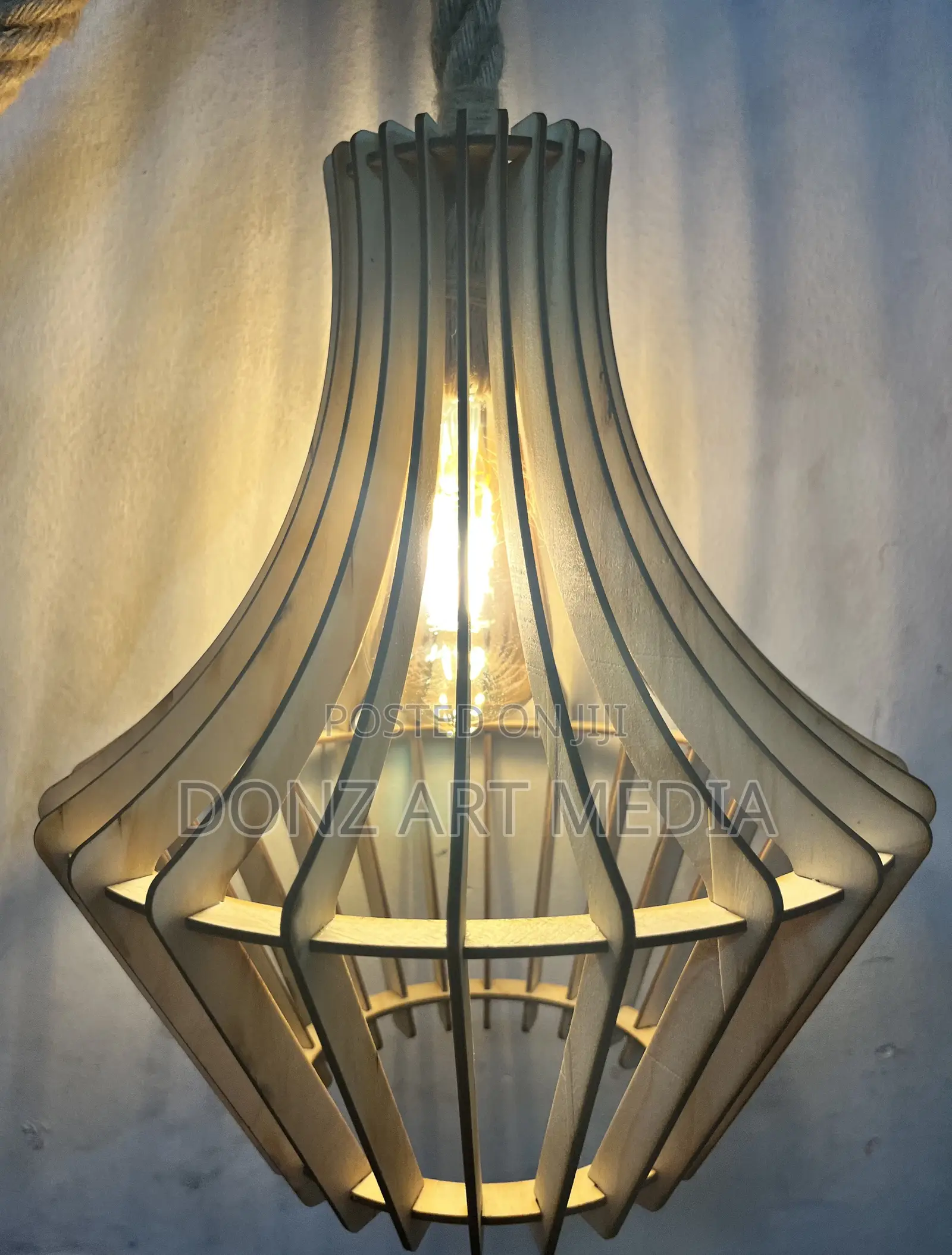 Wooden Lamp Shade