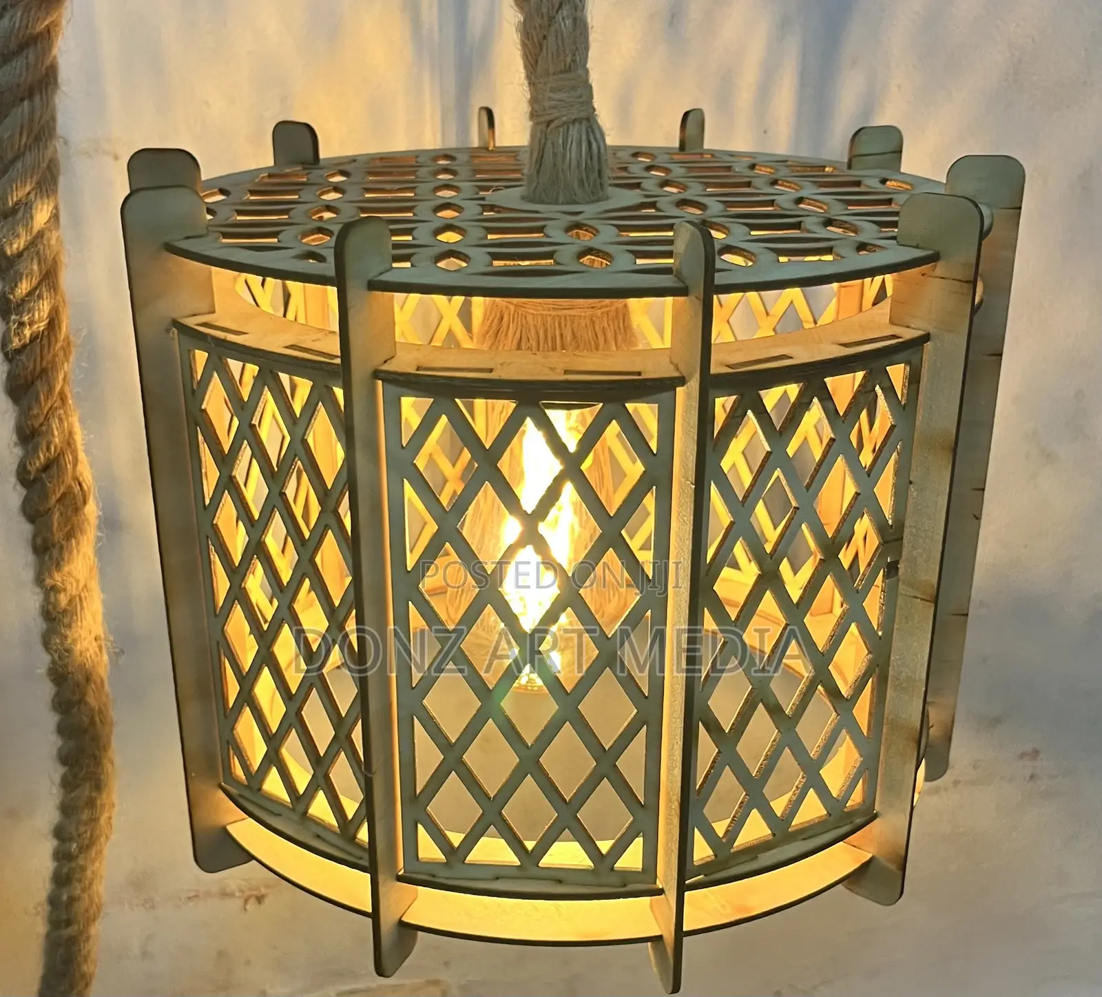 Wooden Lampshade 3