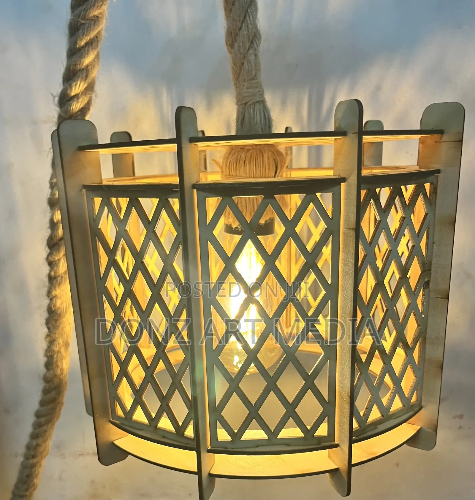 Wooden Lampshade 3