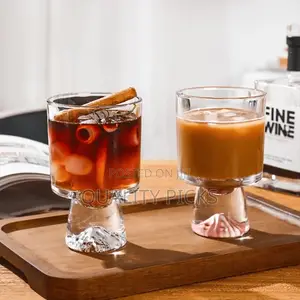 Elegant Mountain Crystal Glass