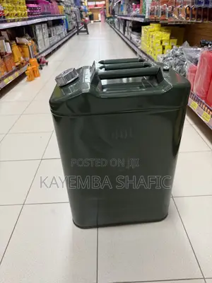Heavy Duty 40L Metal Fuel Jerry Can Petrol Diesel Storage Tank