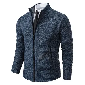 Disimlarl Wool Keeps Warm Zipper Cardigan. Office Sweater