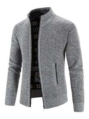 Disimlarl Wool Keeps Warm Zipper Cardigan. Office Sweater