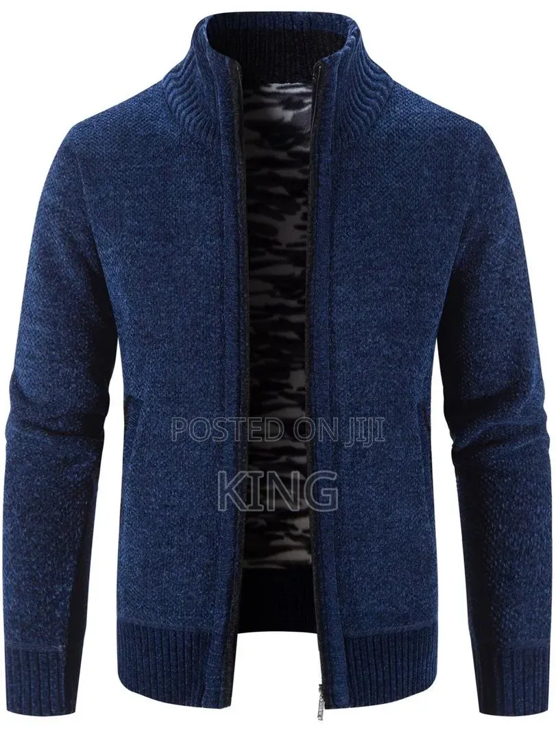 Disimlarl Wool Keeps Warm Zipper Cardigan. Office Sweater