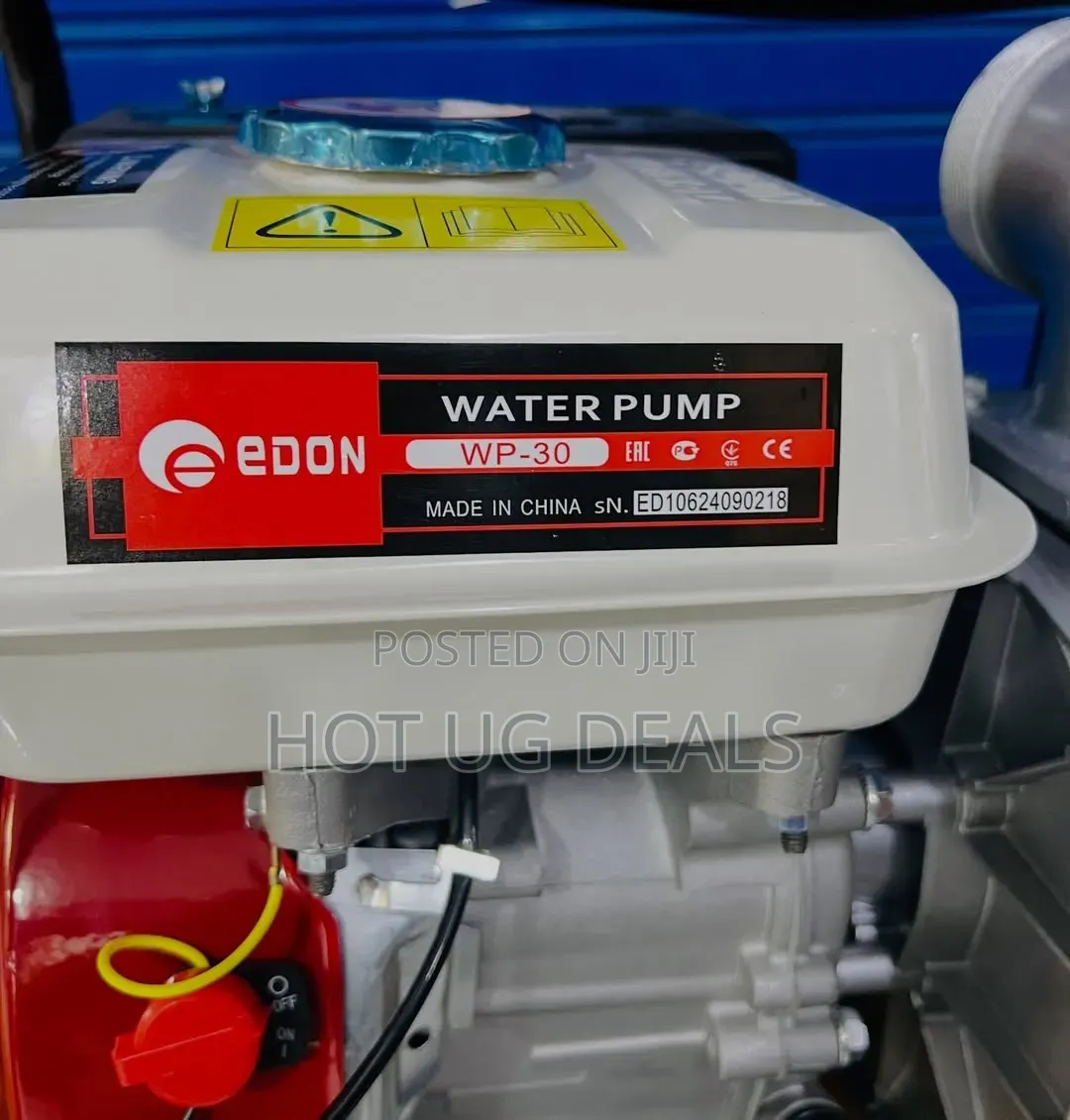 Edon WP-30 Gasoline Water Pump With 3-Inch Connection System