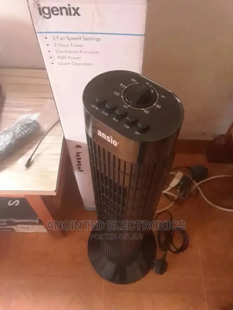 Tower Fans Black