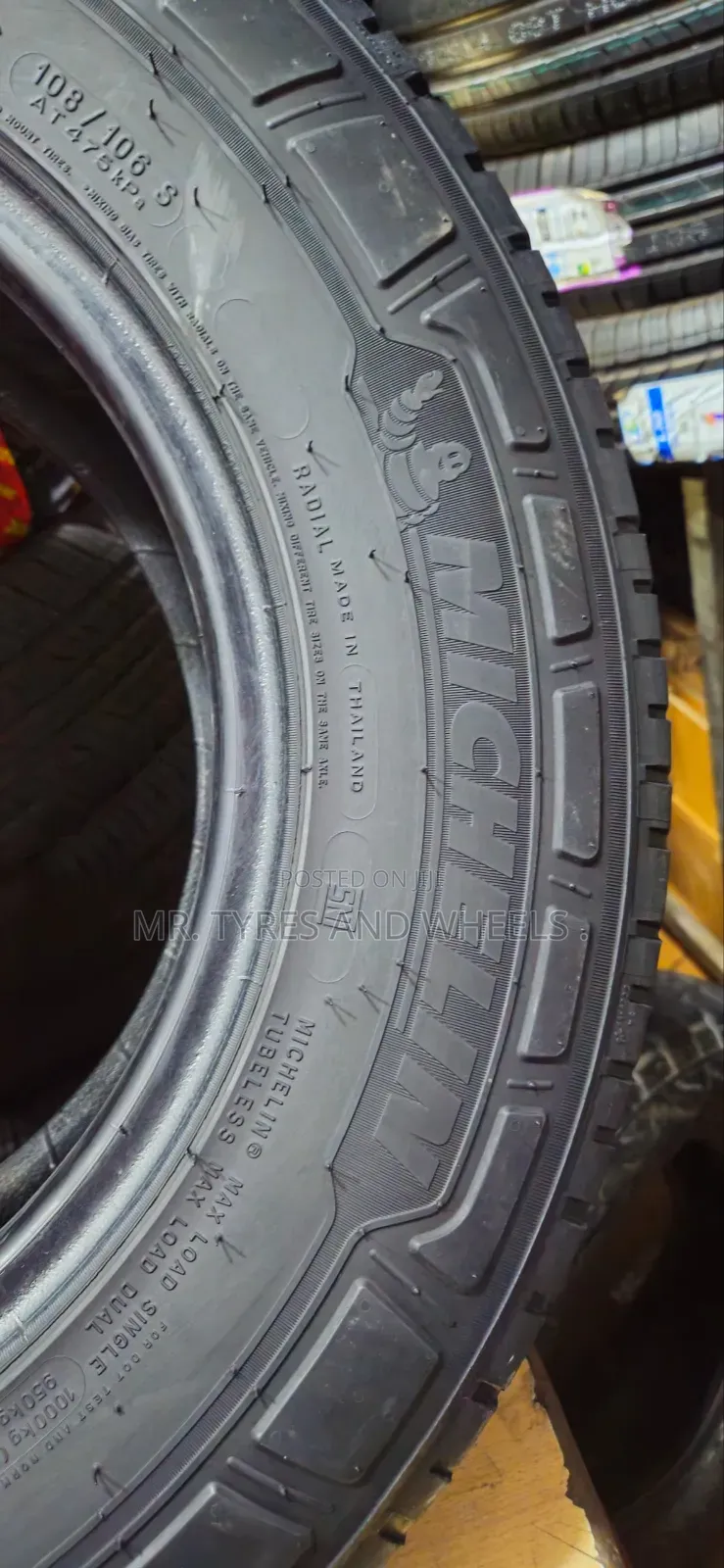 195 80 R15C Michelin 4rm Thailand  a Good Brand at a Cheaper Price