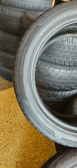 245 45 R19 Hancock Tires the Brand Is Not Common but 1 of E Strongest