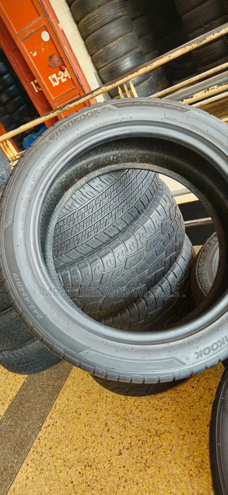 245 45 R19 Hancock Tires the Brand Is Not Common but 1 of E Strongest