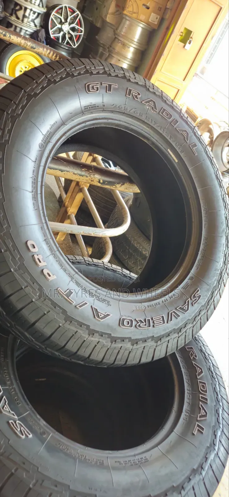 265 65 R17 Savero AT Pro Gt Radial Each 1 Shud Use Such Types.