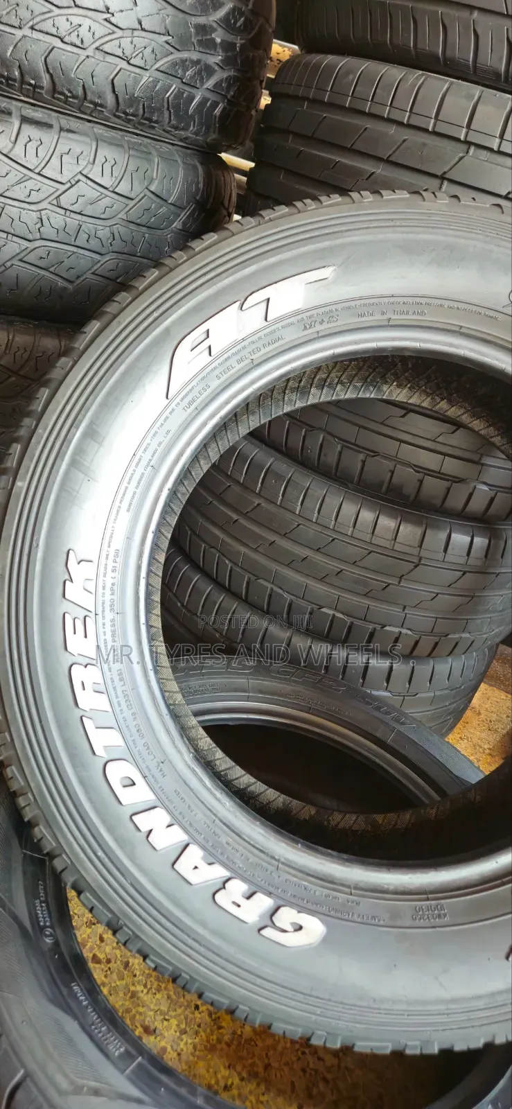 265 60 R18 Dunlop the More U Use It the Stronger It Becomes