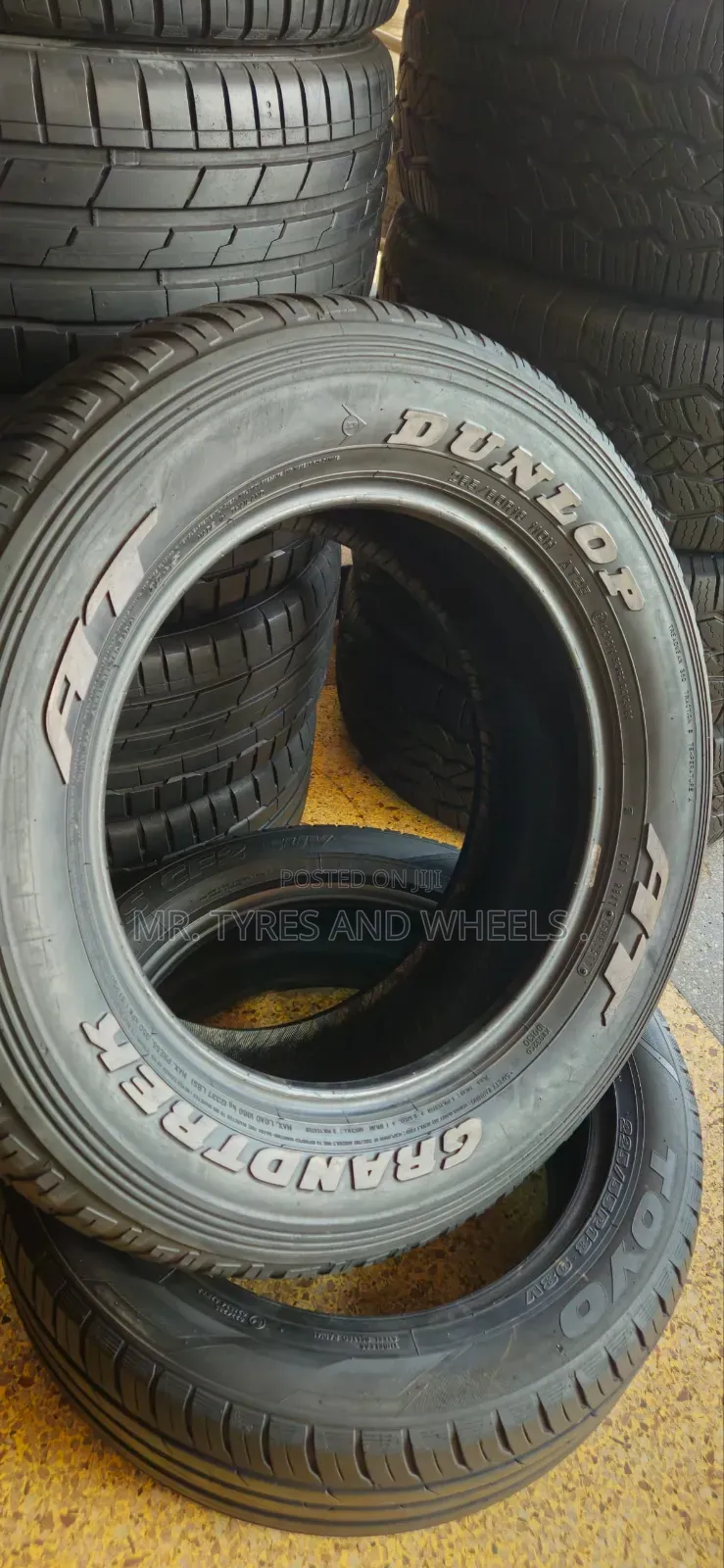 265 60 R18 Dunlop the More U Use It the Stronger It Becomes
