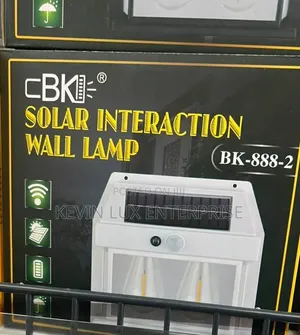 Double Solar Interaction Lamp