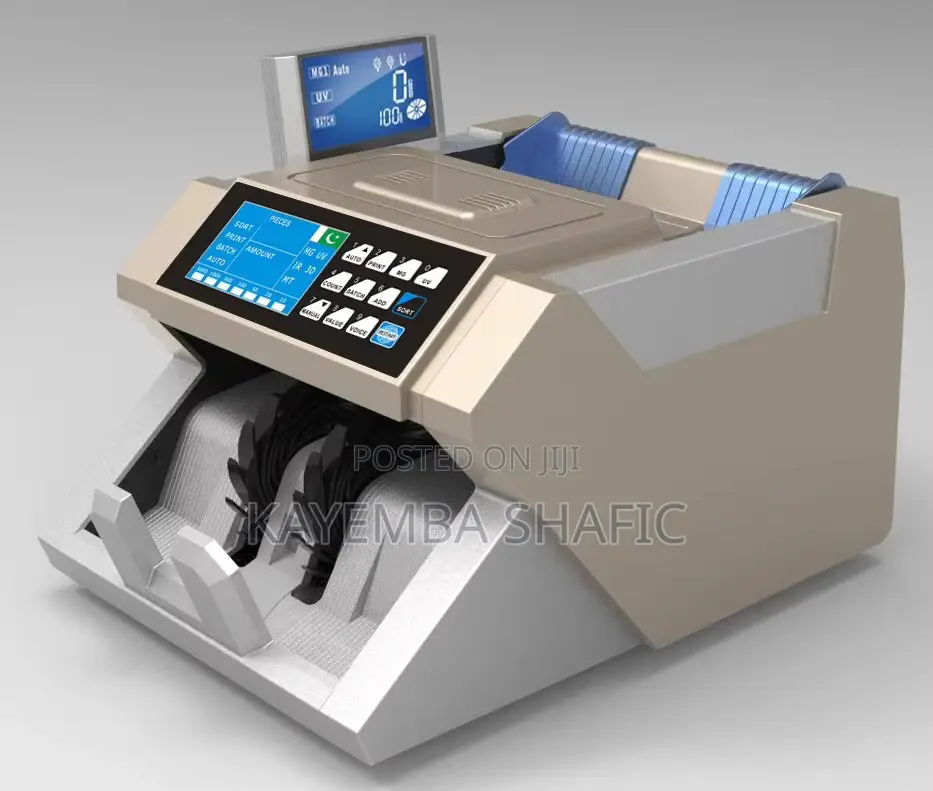 Heavy Duty Multi-Currency Bill Counter Machine With Fake Detector