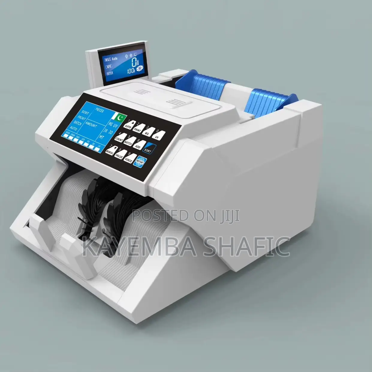 Heavy Duty Multi-Currency Bill Counter Machine With Fake Detector